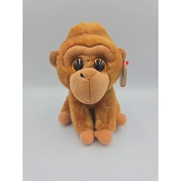 TY Beanie Baby - MONROE the Orangutan (6 inch) - NWT‎ Stuffed Animal Toy