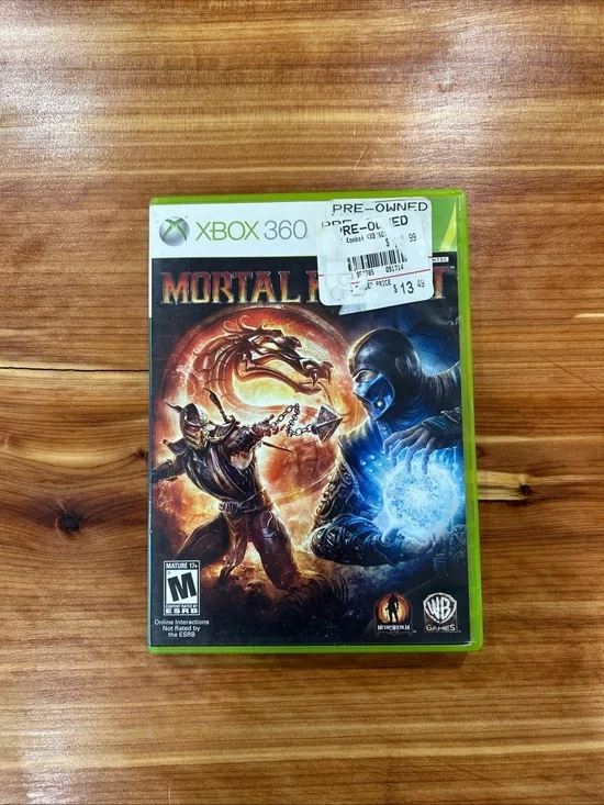 Mortal Kombat (Microsoft Xbox 360, 2011) CIB Complete