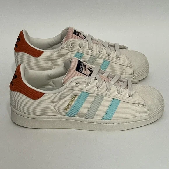 Adidas SUPERSTAR Unisex Corduroy Sneaker Casual Men Size 5 Women Size 6 S42849