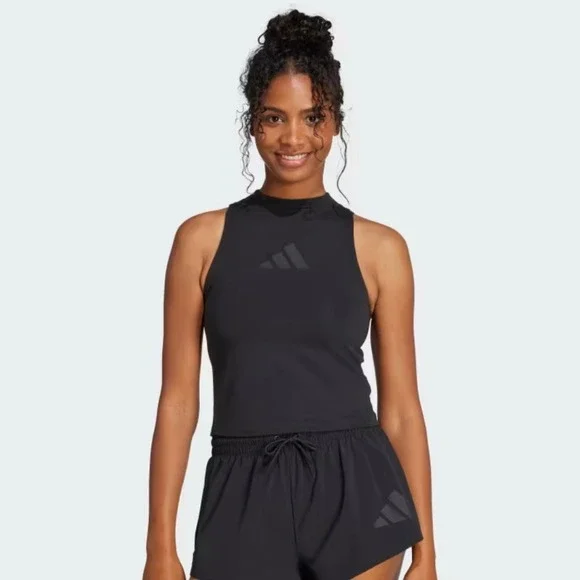 NEW Adidas Z.N.E. Tank Top Black Womens‎ XS