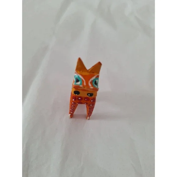 Little DOG‎ Alebrije Hand Carved Oaxacan Folk Art Oaxaca Mexico