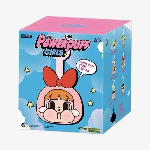 Pop Mart Crybaby x Powerpuff Girls Bunny Bubbles Plush Figure – Open Blind Box