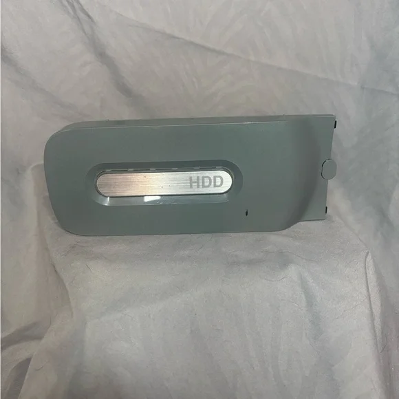 Microsoft Xbox 360 Silver and Gray HDD