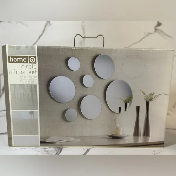 Circle Mirror 7 Piece Set