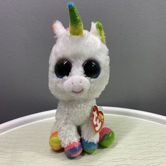 Ty Beanie Boos‎ PIXY the Unicorn 6