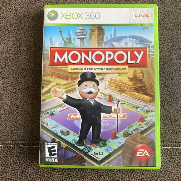 Monopoly (Microsoft Xbox 360, 2008, EA)