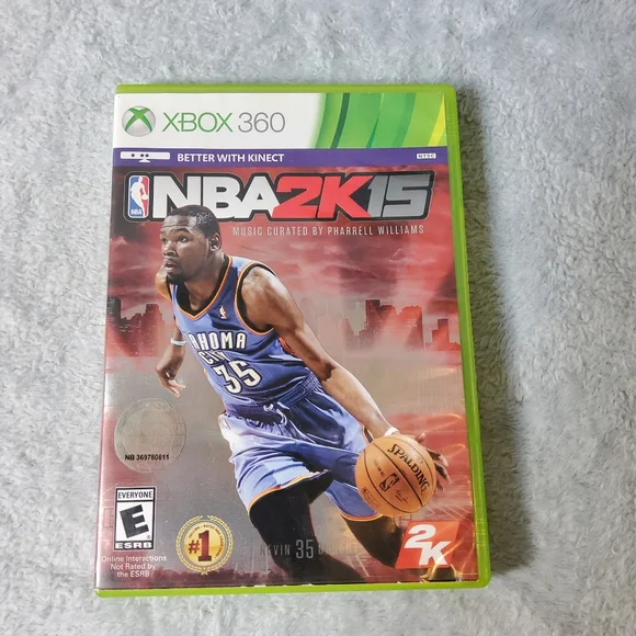 NBA 2K15 (Microsoft Xbox 360, 2014) CIB