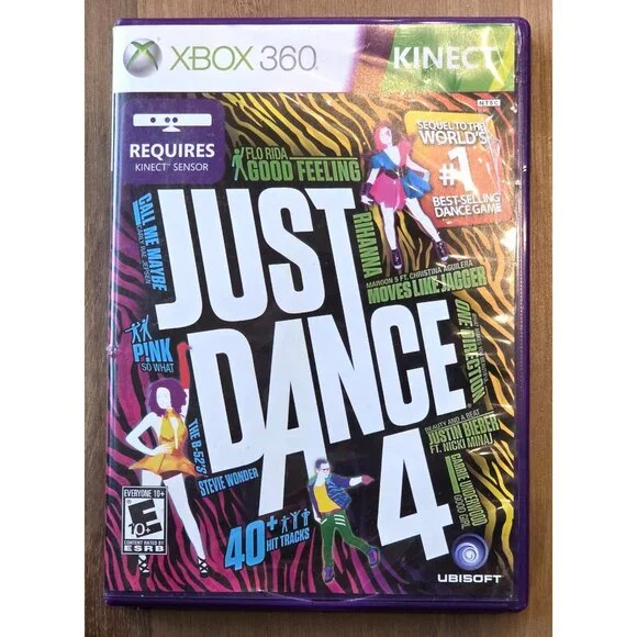 Just Dance 4 (Microsoft Xbox 360, 2012)