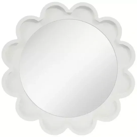 Scalloped Wall Mirror