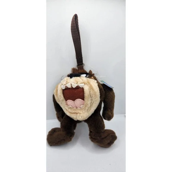 Tasmanian Devil Plushie Zipper‎ in Back to Hold Items