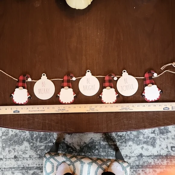 Gnome garland by Rae dunn