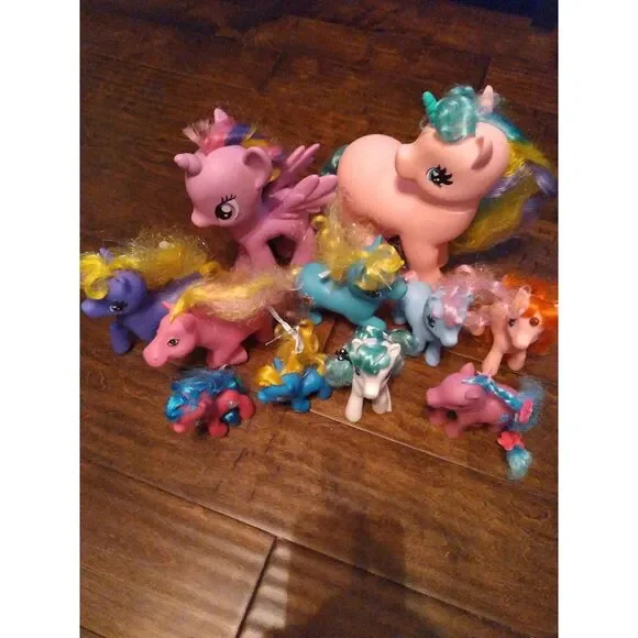 My‎ Little Pony Vintage Toy Lot G1 G3 Figures Collectible Ponies