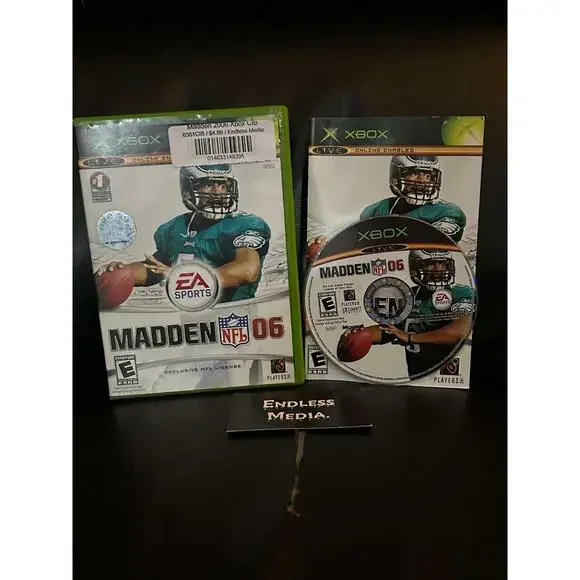 Madden 2006 Microsoft Xbox CIB Video Game
