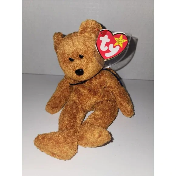 Ty Beanie Babies Fuzz‎ The Bear July 23 1998