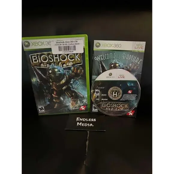 Bioshock Microsoft Xbox 360 CIB Video Game