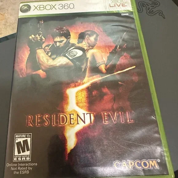 Resident Evil 5 (Microsoft Xbox 360, 2009)