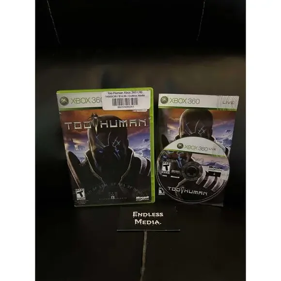 Too Human Microsoft Xbox 360 CIB Video Game
