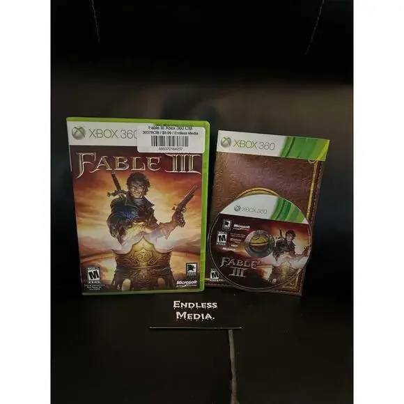 Fable III Microsoft Xbox 360 CIB Video Game