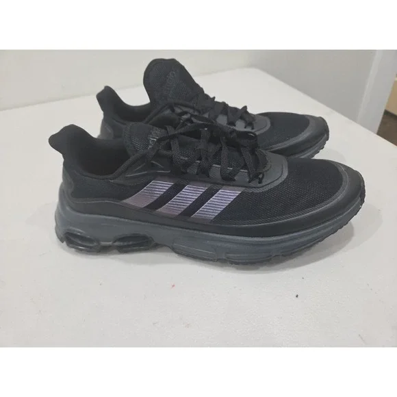 Adidas Quadcube Trainers Men Size 13 Black And Purple