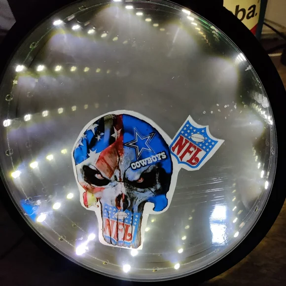 Dallas cowboys infinity mirror