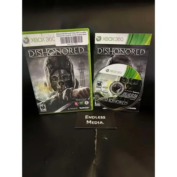 Dishonored Microsoft Xbox 360 CIB Video Game