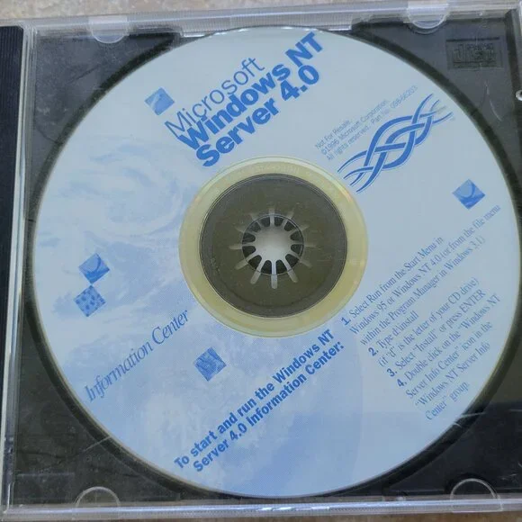 Vintage CD - Microsoft Windows NT Server 4.0