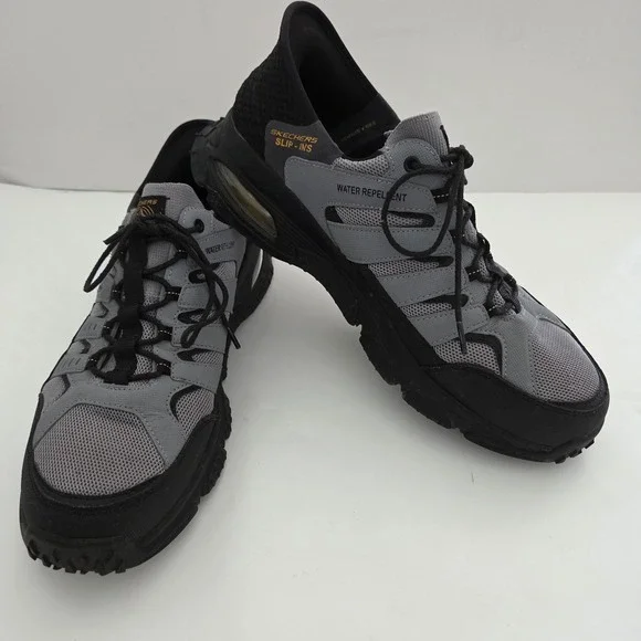 Skechers Slip-ins Skech-Air Envoy Emissary 237322 Gray Black Water Repellent 12