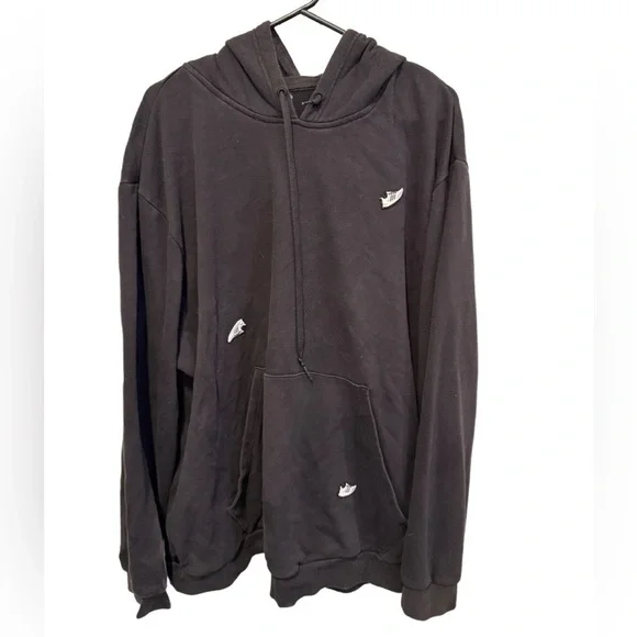 Adidas Sneaker Hoodie in Black Size 2XL