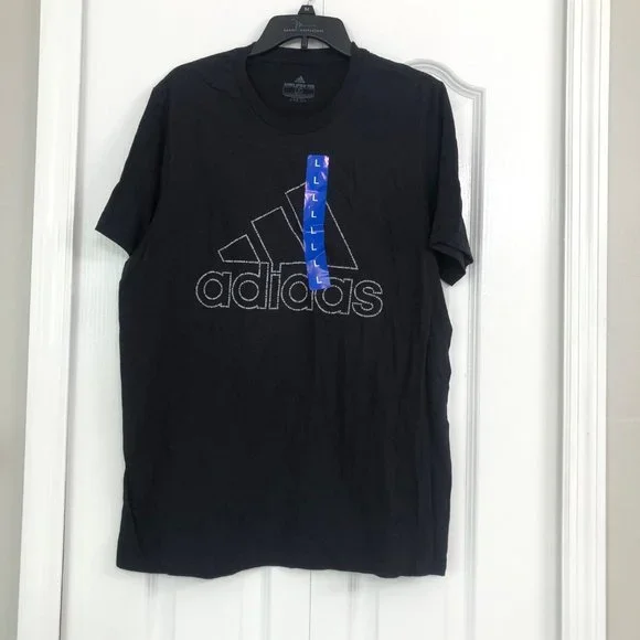 NWT Adidas Amplifier short sleeve Tee-shirts black large