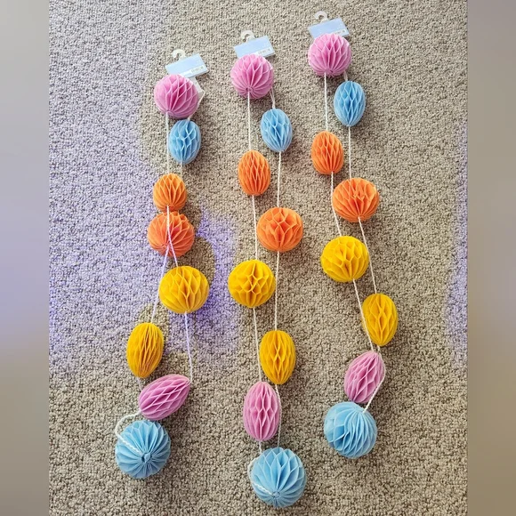 Set of 3 Spring/ Easter garland