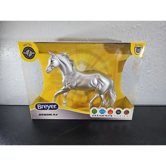 Breyer‎ 2024 New Iridium Metal Elements Silver Harper Classic Horse 1:12 Freedom