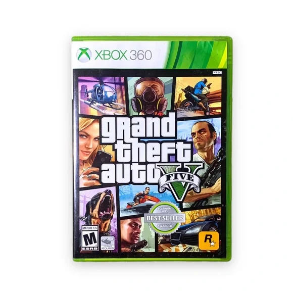 Grand Theft Auto V (Microsoft Xbox 360, 2013)