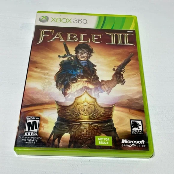 Microsoft Xbox 360 Fable III Green Video Game