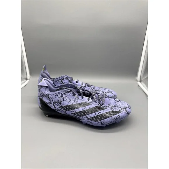 Adidas Adizero Electric Football Cleats Mens Size 14 Exotic Speed Pack Purple