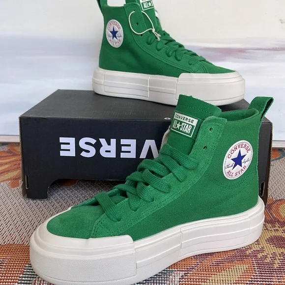 Converse Men’s CTAS A10239C CTAS CRUISE HI GREEN/GREEN/VINTAGE WHITE Sneakers