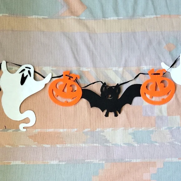 4 For $20 Halloween Ghost and Pumpkin Garland