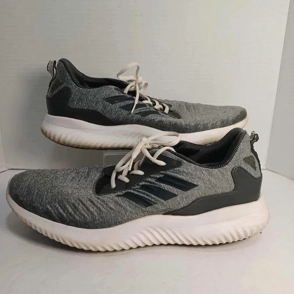Adidas Alphabounce RC Gray Running Shoes Sneakers B42860‎ Men's Size 12