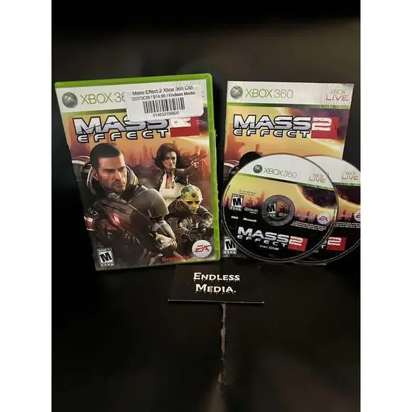 Mass Effect 2 Microsoft Xbox 360 CIB Video Game