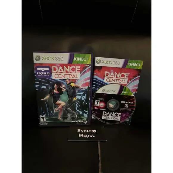 Dance Central Microsoft Xbox 360 CIB Video Game