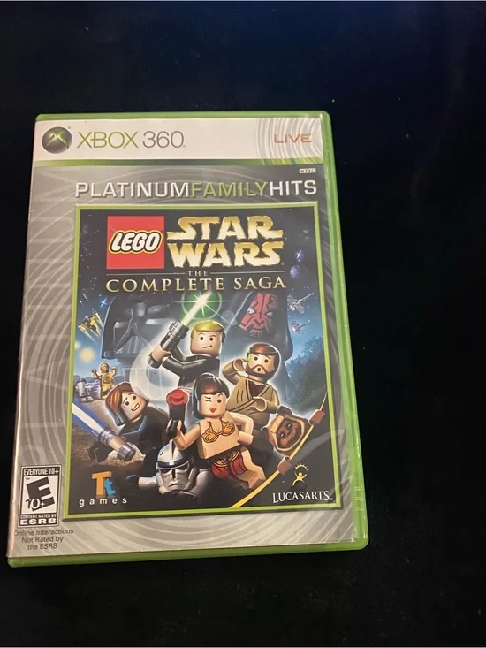 Microsoft Xbox 360 LEGO Star Wars Game - Green Case