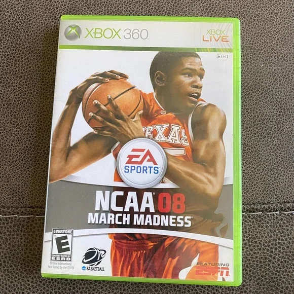 NCAA March Madness 08 (Microsoft Xbox 360, 2007)