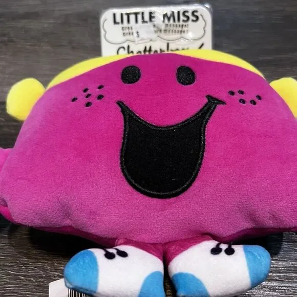 Little Miss Chatterbox The Mr. Men Show Plush Toy NEW‎ WITH TAG. VGC