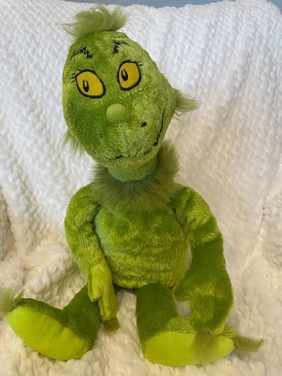 Grinch Plushie super cute medium size