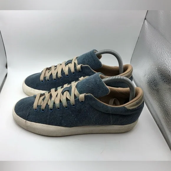 Adidas Match Play mens blue denim sneakers size 5.5