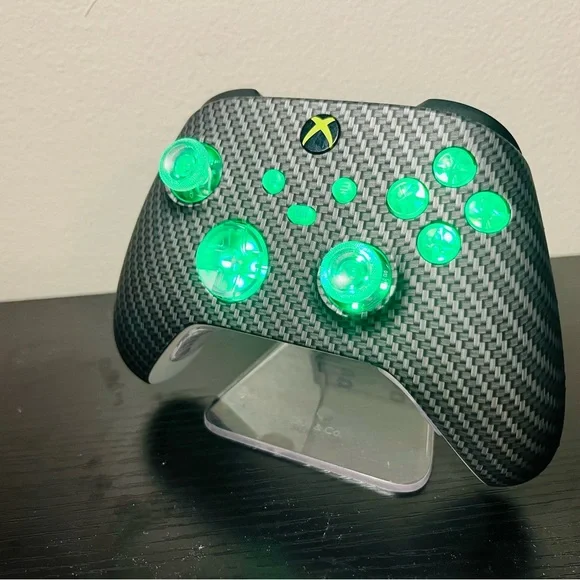 Microsoft Xbox Custom Modded Controller with LEDs