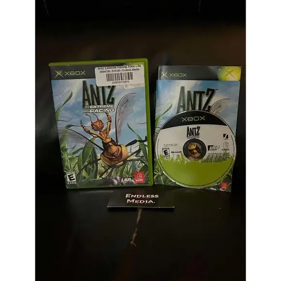 Antz Extreme Racing Microsoft Xbox CIB Video Game