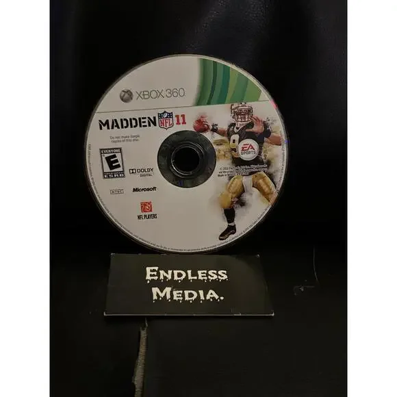 Madden NFL 11 Microsoft Xbox 360 Loose Video Game