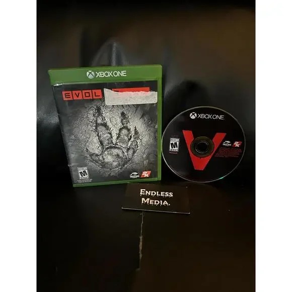 Evolve Microsoft Xbox One Item and Box Video Game