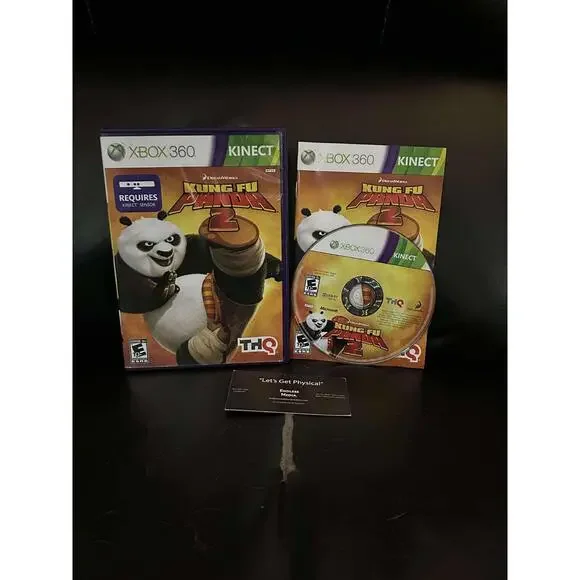 Kung Fu Panda 2 Microsoft Xbox 360 CIB Video Game