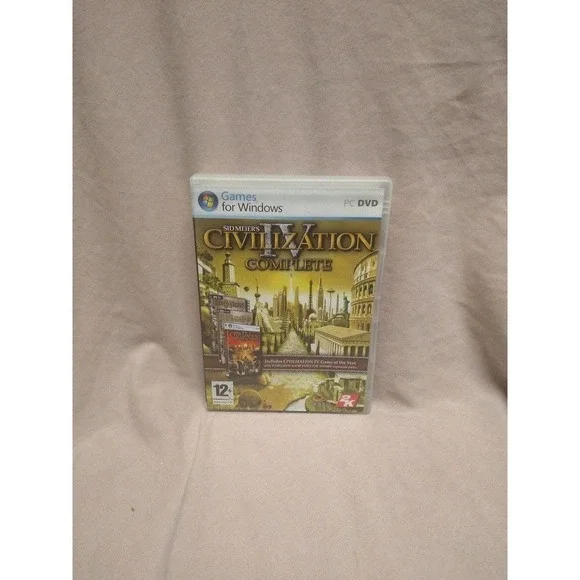 Microsoft PC Game Civilization IV Pal Version CIB